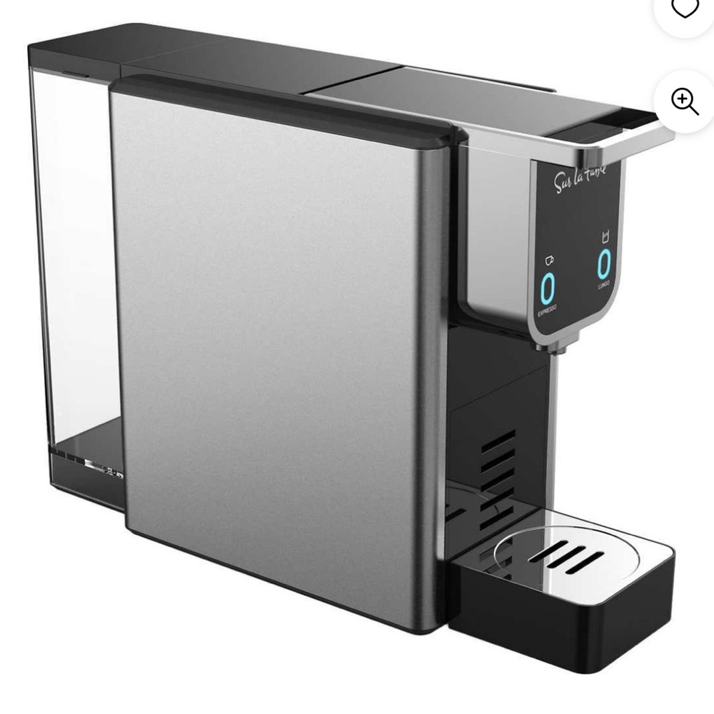 Featuring a brand new in (the box) Sur La Table” brand espresso machine.